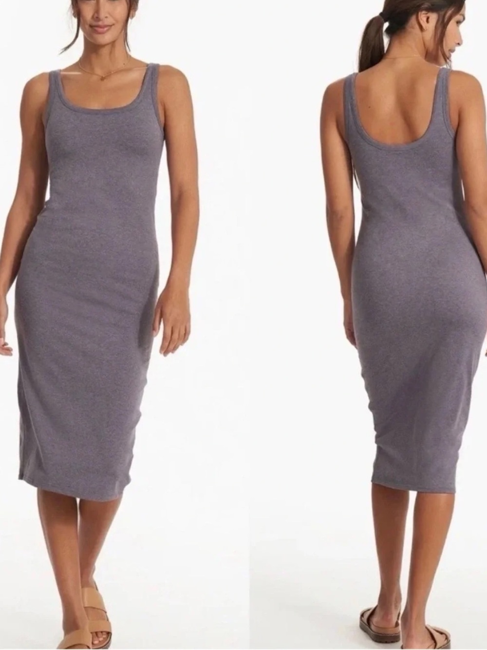 Vuori halo essential sleeveless tank dress
